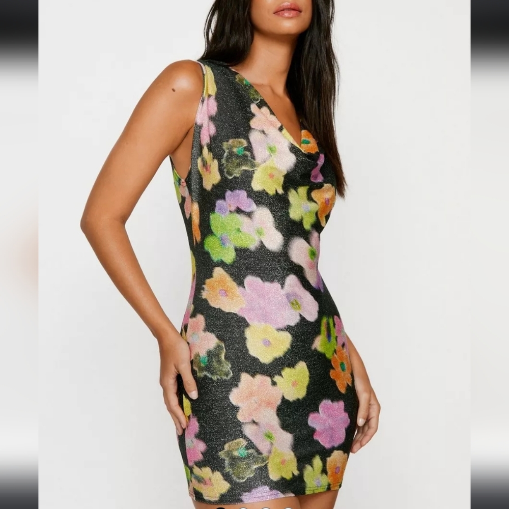 Dazzling Floral Dress